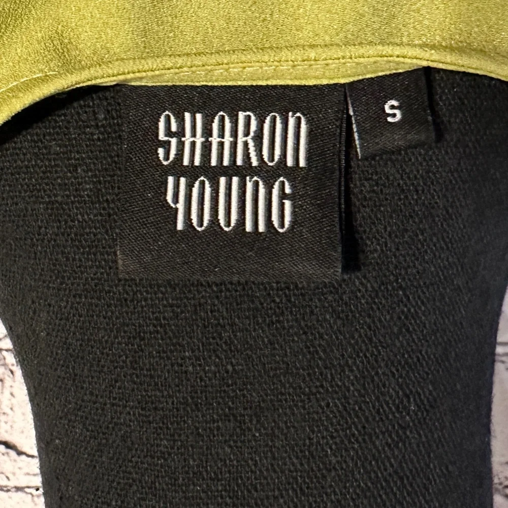 Sharon Young Sheer Sequined Tunic Size S - Picture 3 of 4